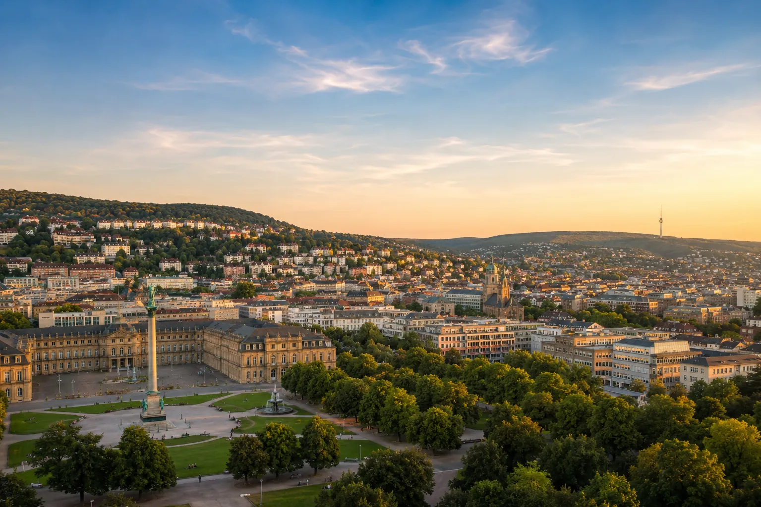 Stuttgarter Kessel im Sommer – Hitzeinsel mit hohem Kühlbedarf für Klimaanlagen